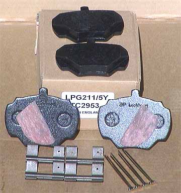Land Rover Discovery Factory OEM Genuine Brake Pads 